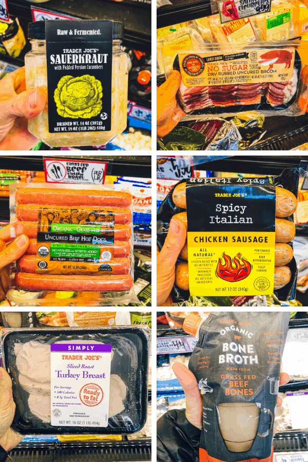Trader Joes Whole 30 List for you to complete Whole30 with Whole30 compliant foods. A list updated for 2019 and 2020 items at Trader Joe's including a printable shopping list.